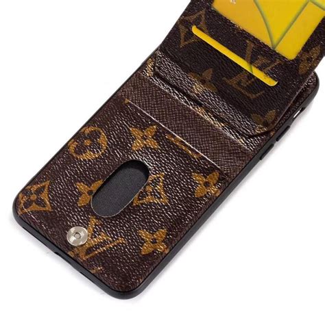 louis vuitton card holder phone case|louis vuitton name card holder.